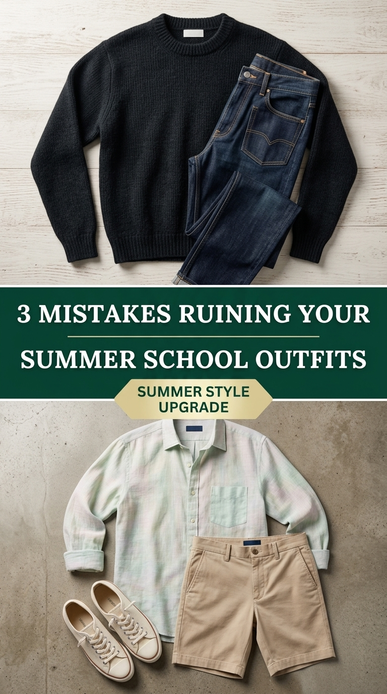 Sizzle, Don't Slump: Your Guide to Confident, Comfortable Summer Campus Style