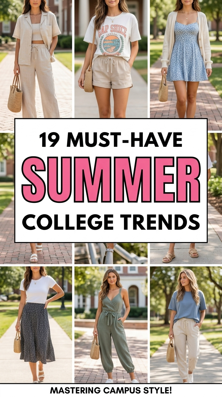 Campus Cool: Mastering Summer Style Without Breaking the Bank