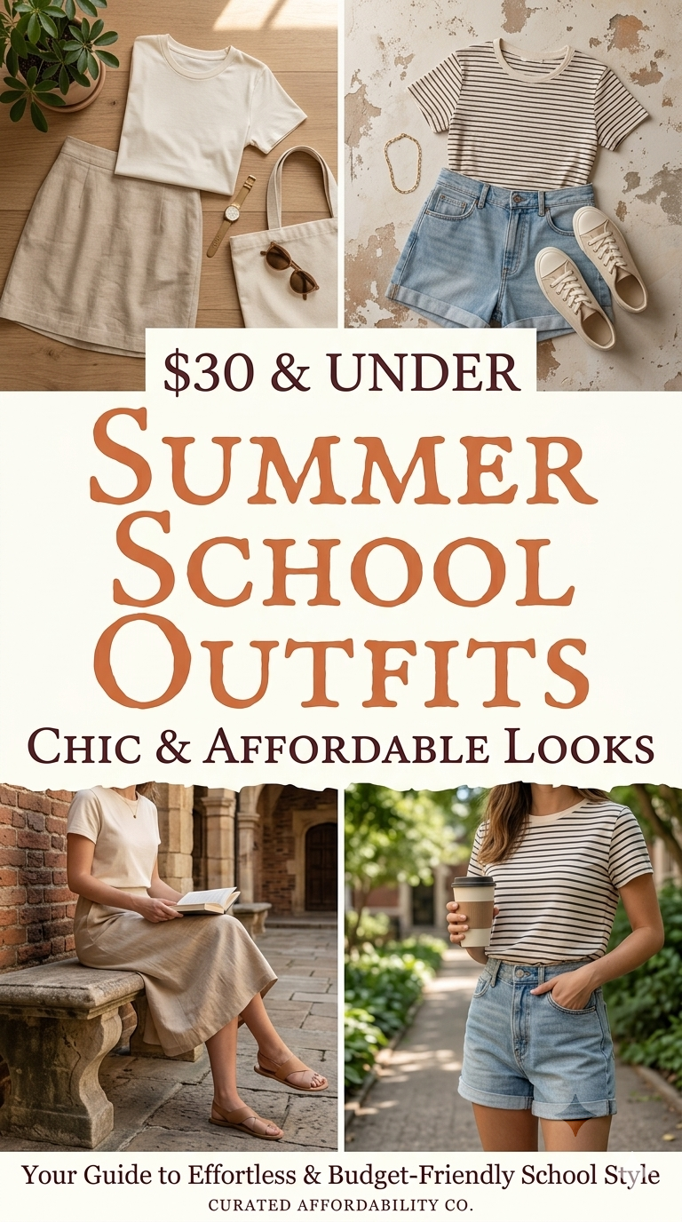 Staple Summer School Wardrobe Staples That Look Anything But Basic