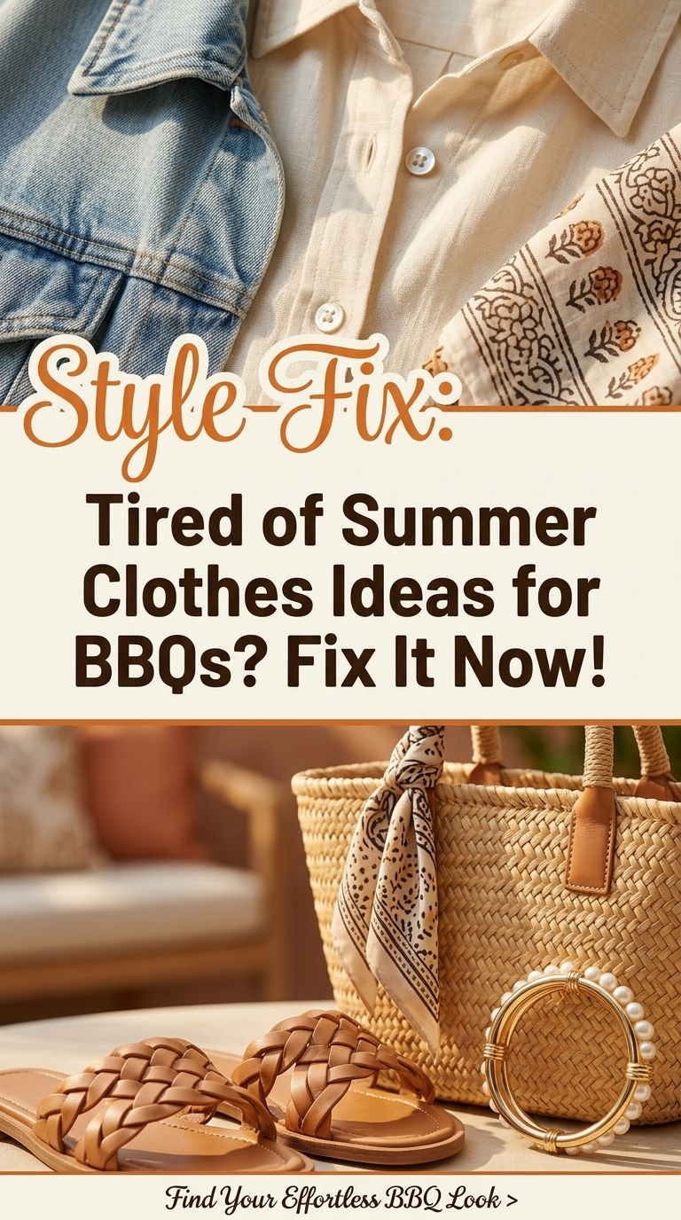 Perfectly Balanced BBQ Outfits for Your Summer Family Gatherings